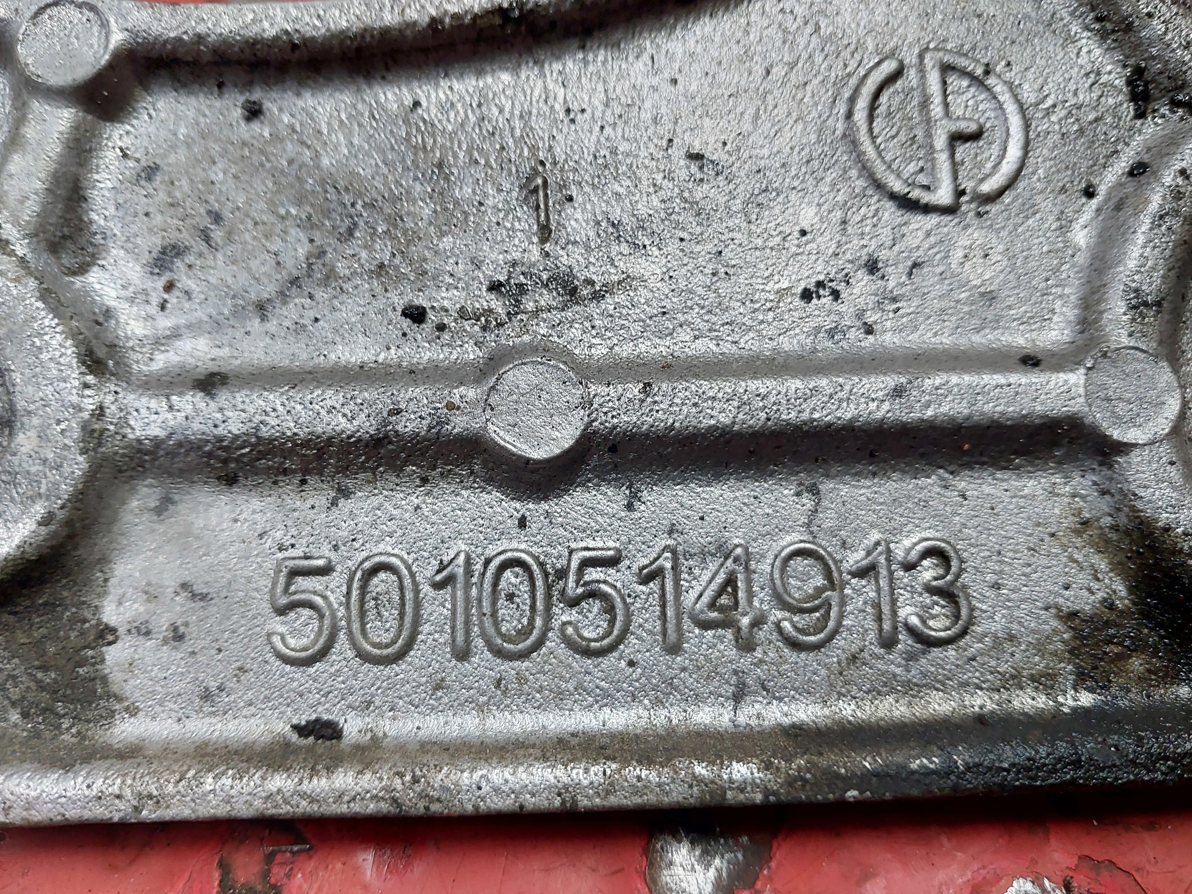 5010514913 RENAULT Кронштейн патрубка, № XF441413, фото 4