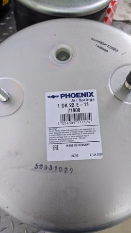 1DK22E11 PHOENIX Пневмоподушка, фото 3