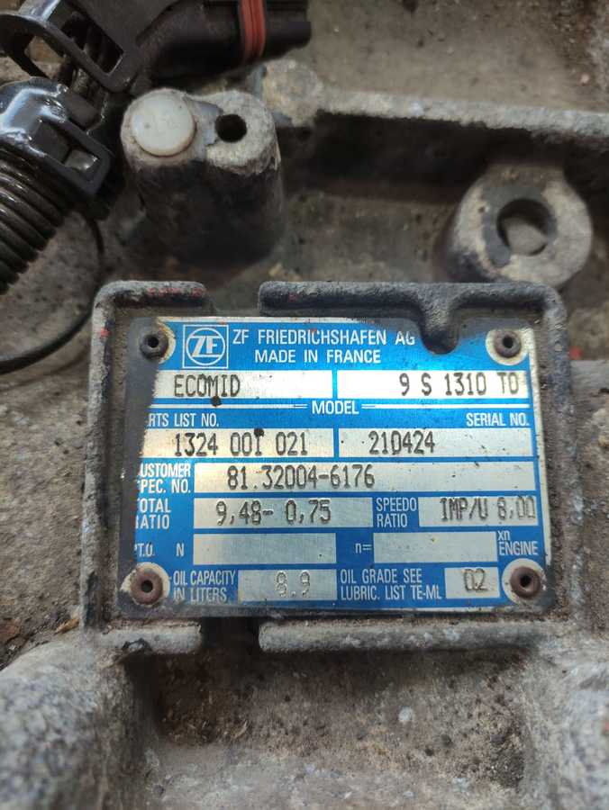 81320046176 MAN КПП, 9S1310, Без ретардера, МКПП, № XF417045, фото 10