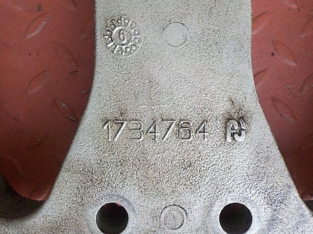 1734764 DAF Плита двигателя, № XF113329, фото 4