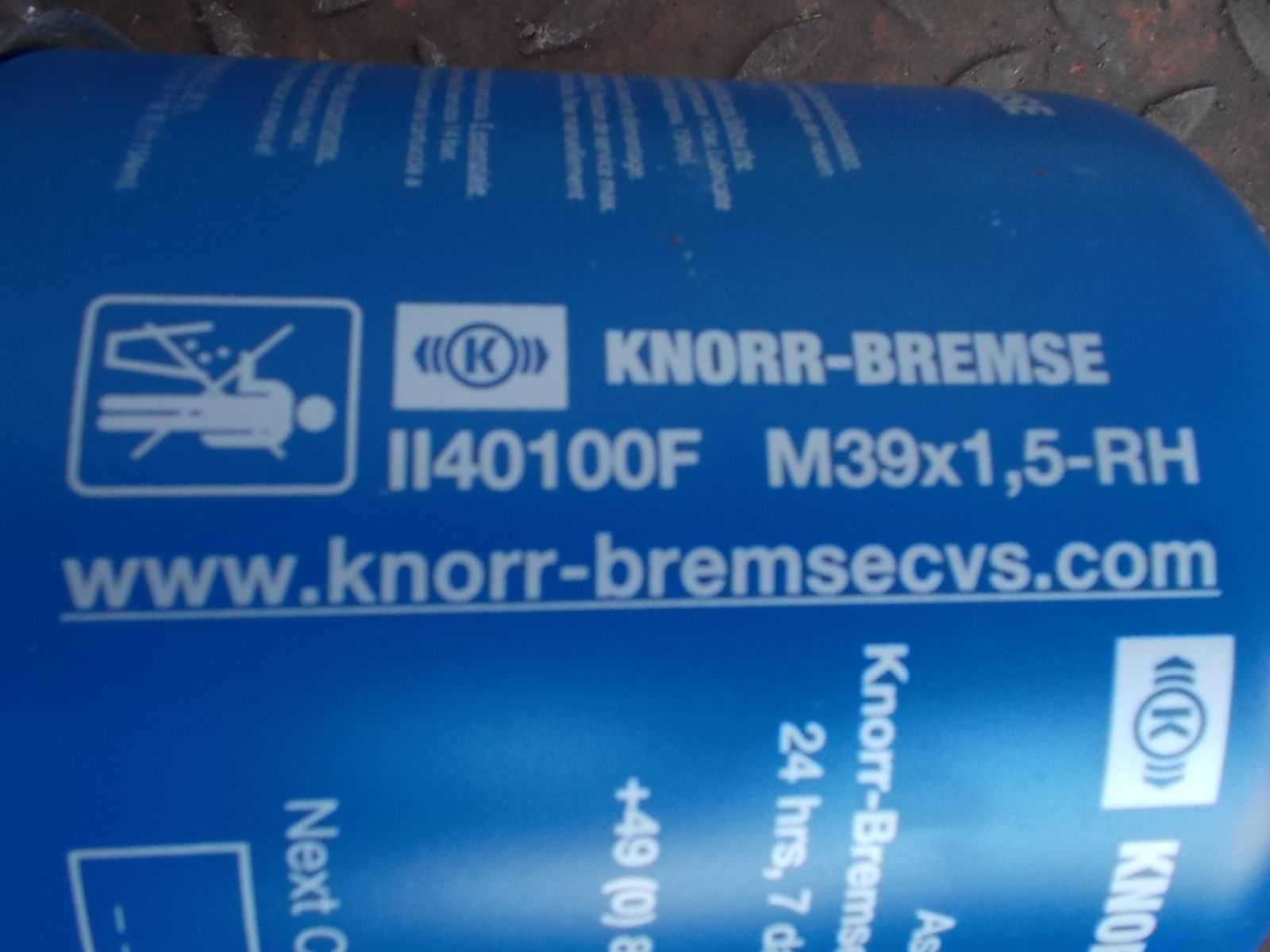 II40100F KNORR Фильтр осушителя, фото 3
