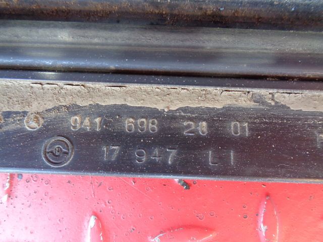 9416982001 MERCEDES Молдинг крыши, № XF285303, фото 4