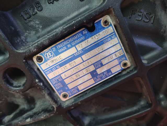 81320046085 MAN АКПП, 12AS2130, Без ретардера, № XF393885, фото 9
