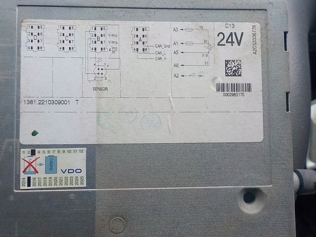 1544002 SCANIA Тахограф, № XF186726, фото 3