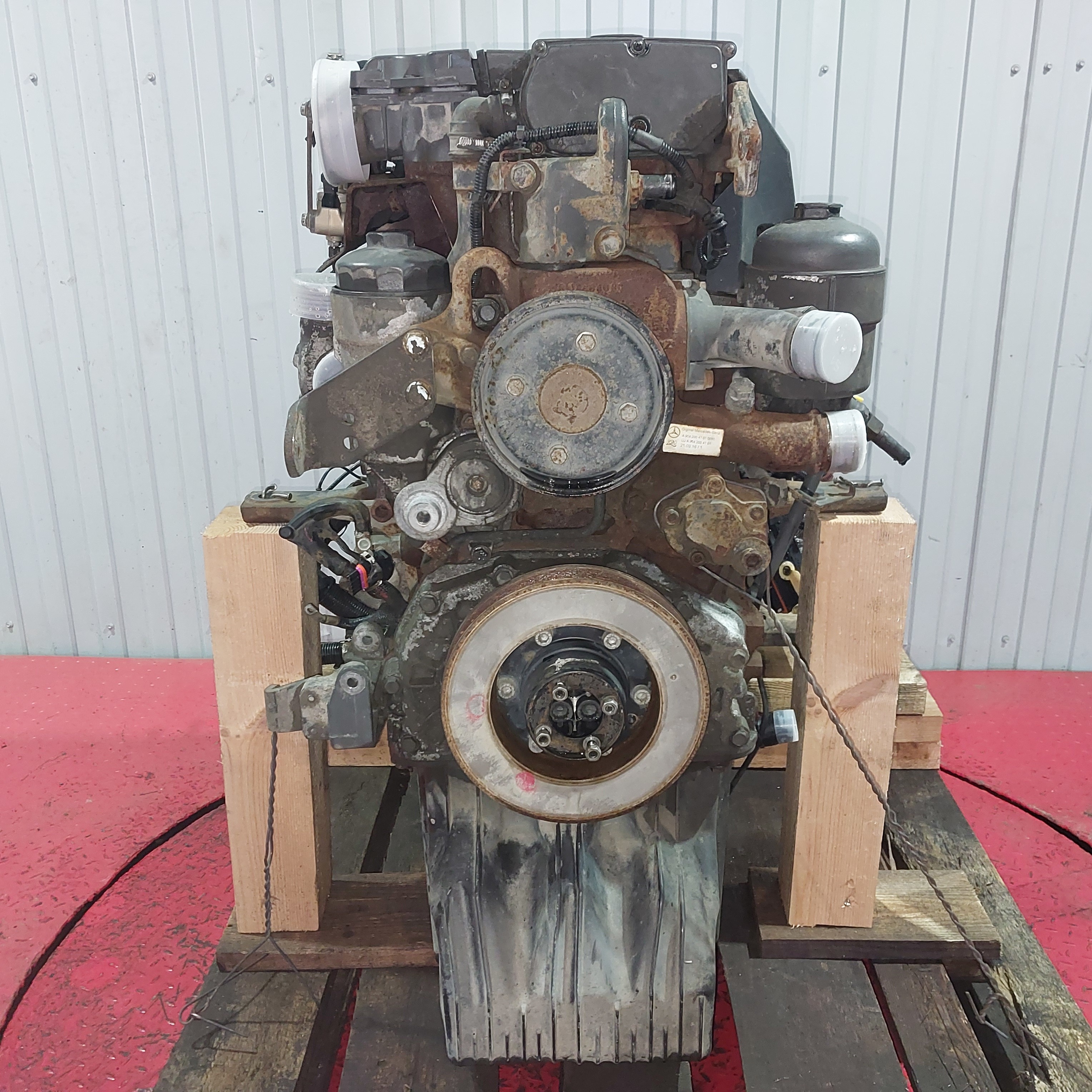 MERCEDES Двигатель, OM904, LA900.913, № XF428463, фото 8