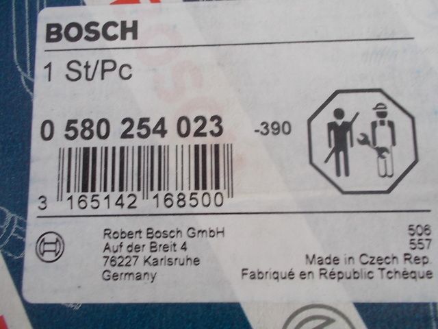 0580254023 BOSCH Насос топливный, фото 3