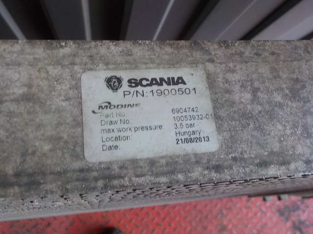 1900501 SCANIA Интеркулер, № XF338333, фото 6