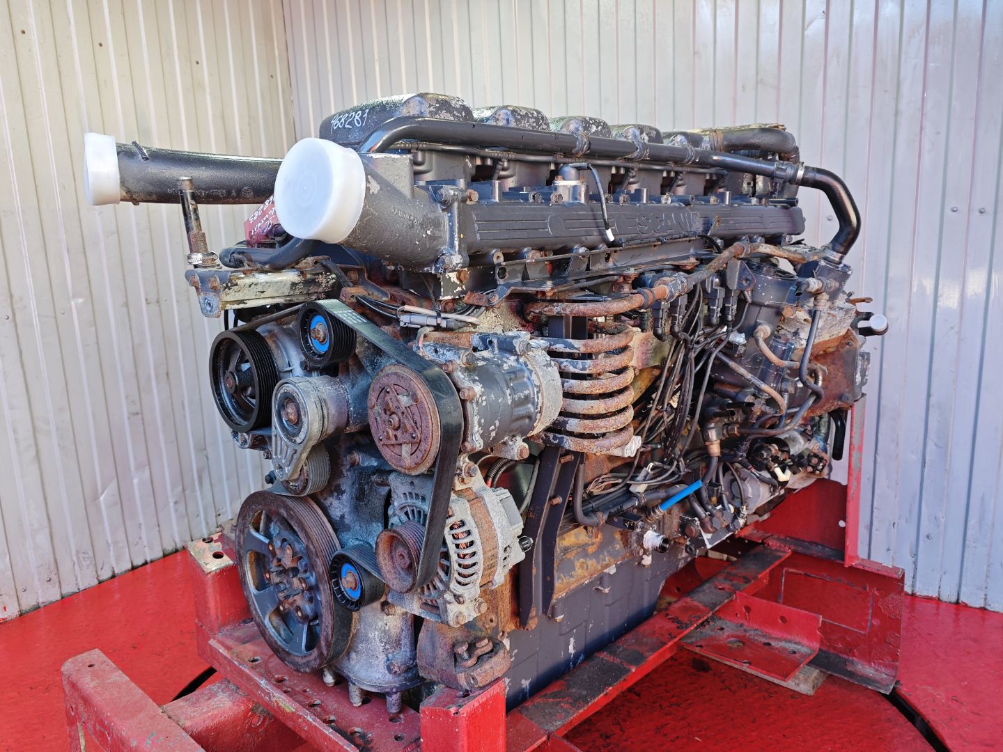 SCANIA Двигатель, HPI DC12, 23L01, № XF468283, фото 1