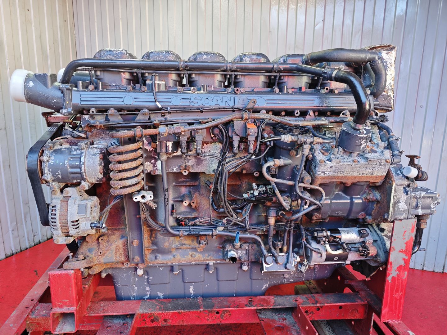 SCANIA Двигатель, HPI DC12, 23L01, № XF468283, фото 2