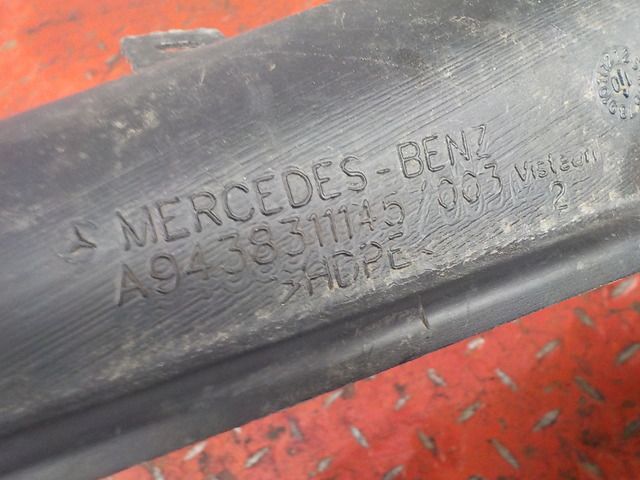 9438311145 MERCEDES Воздуховод, № XF348425, фото 4
