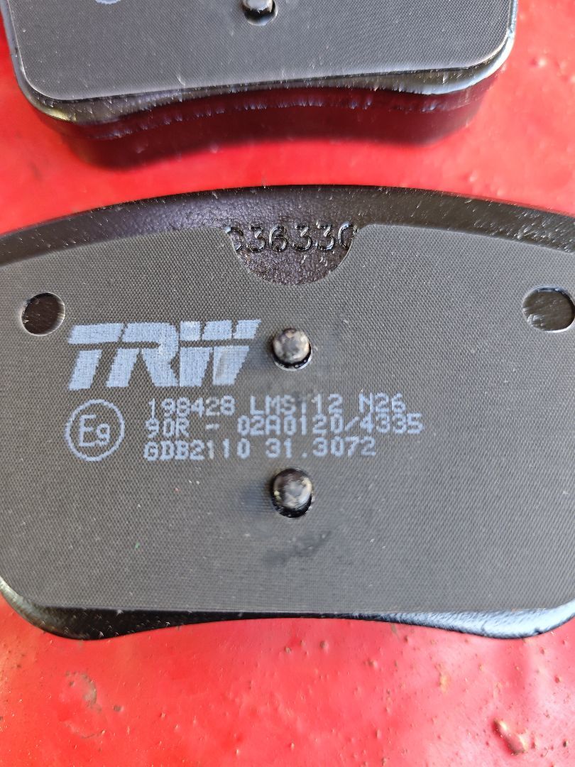 GDB2110 TRW Колодки тормозные, фото 3