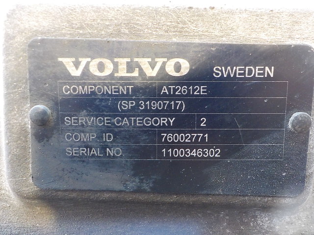 3190717 VOLVO АКПП, AT2612E, Без ретардера, № XF248772, фото 10