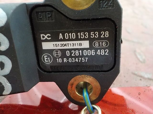 0041537628 MERCEDES Датчик наддува, № XF105638, фото 4