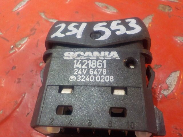 1421861 SCANIA Кнопка, № XF251553, фото 5