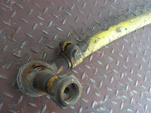0014607305 MERCEDES Тяга рулевая продольная, № XF173219, фото 4