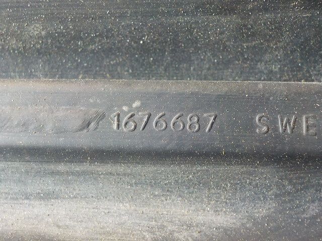 1676687 VOLVO Гофра воздуховода, № XF292582, фото 4