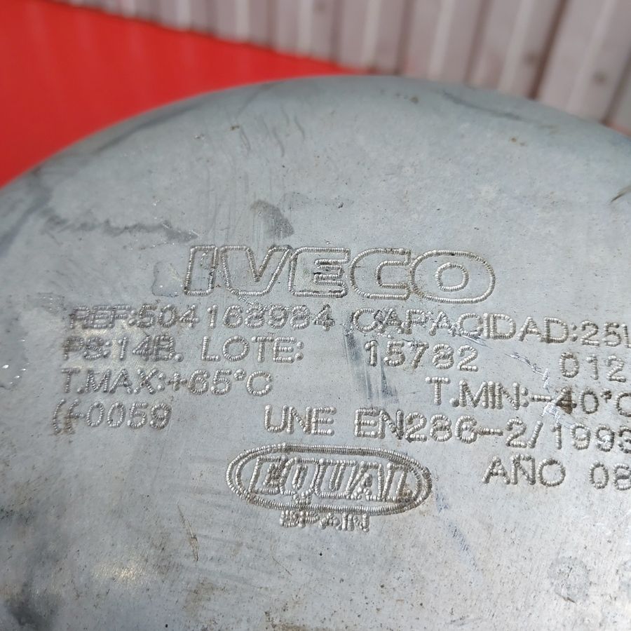 504168984 IVECO Ресивер воздушный, № XF425275, фото 4