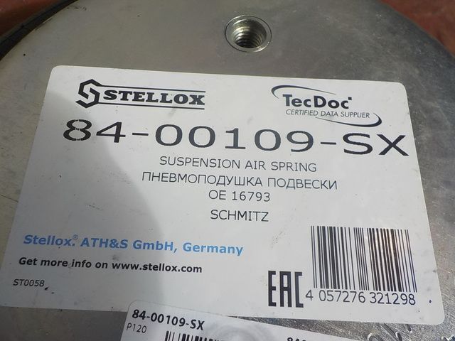 8400109SX STELLOX Пневмоподушка, фото 3