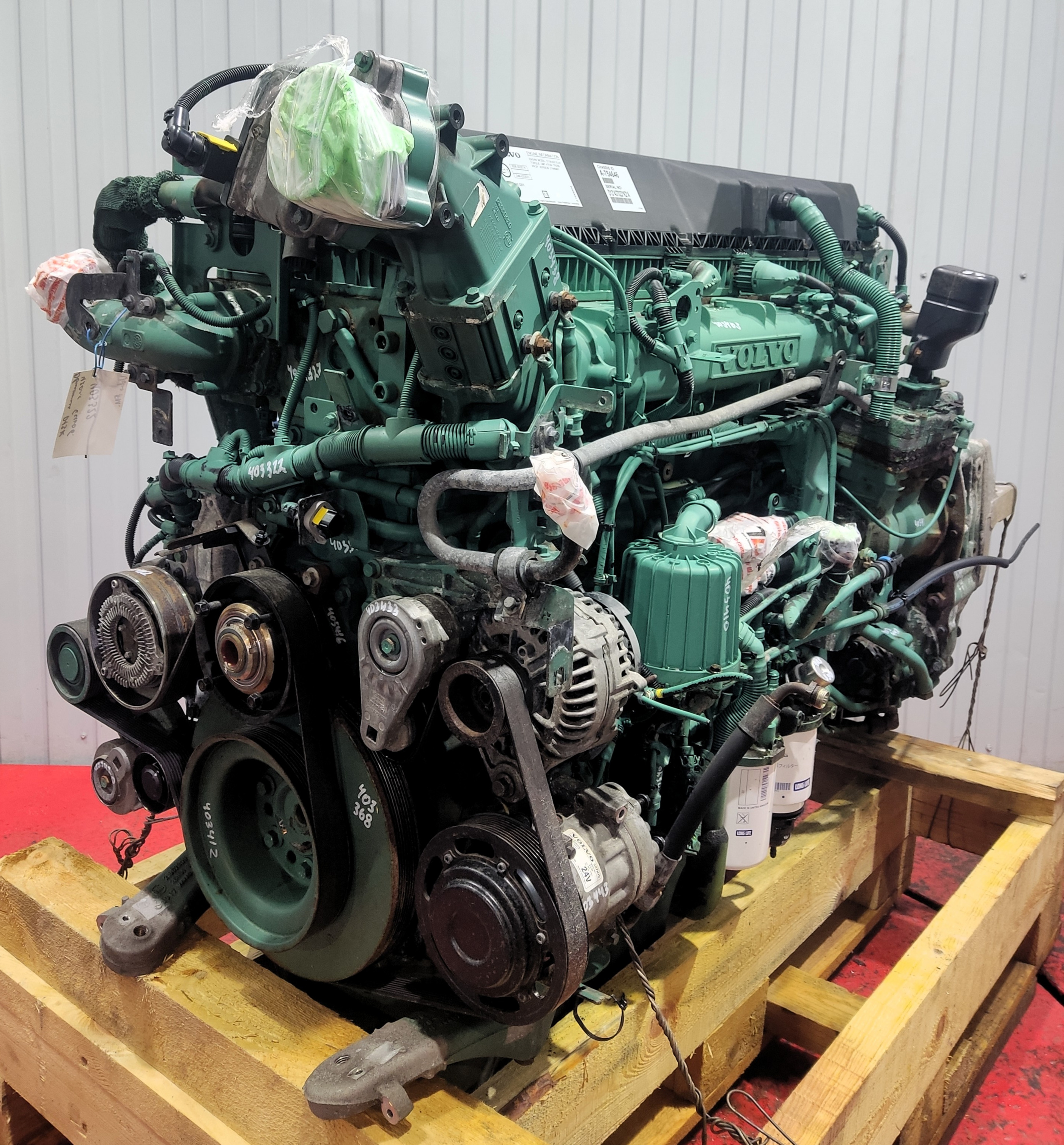 22070191 VOLVO Двигатель, D13K, 460 hp, Euro6, № XF403322, фото 1
