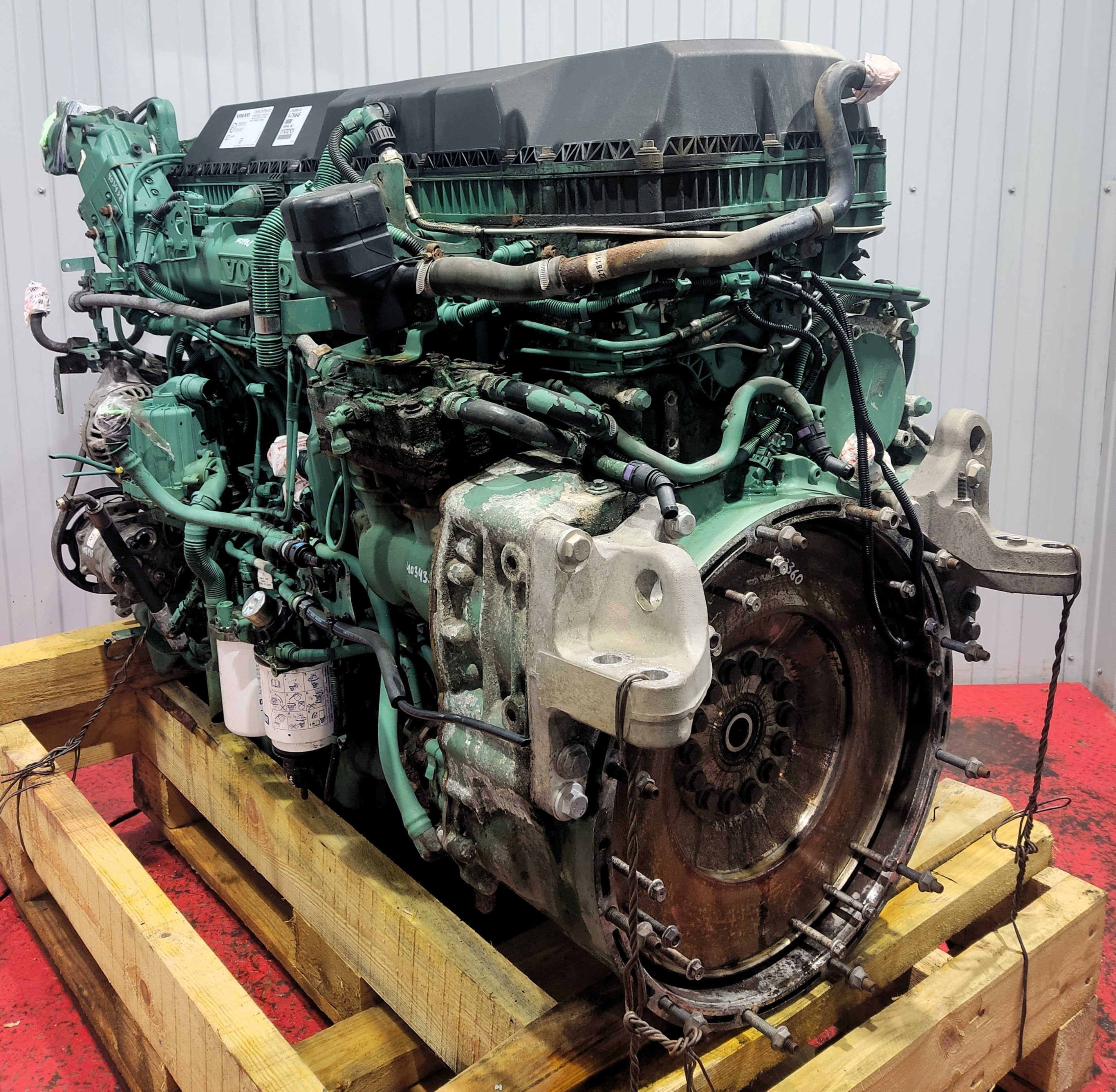 22070191 VOLVO Двигатель, D13K, 460 hp, Euro6, № XF403322, фото 3