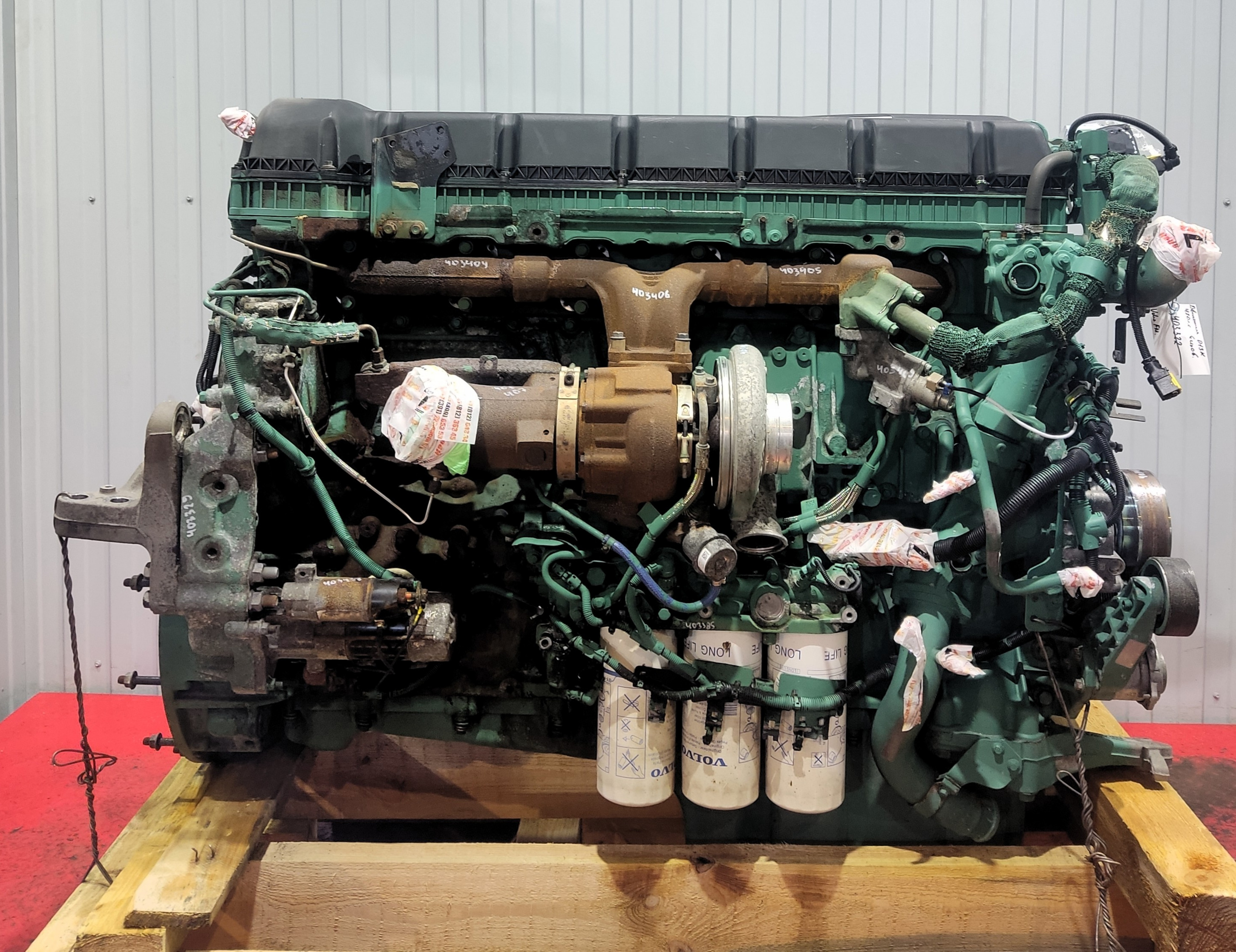 22070191 VOLVO Двигатель, D13K, 460 hp, Euro6, № XF403322, фото 6