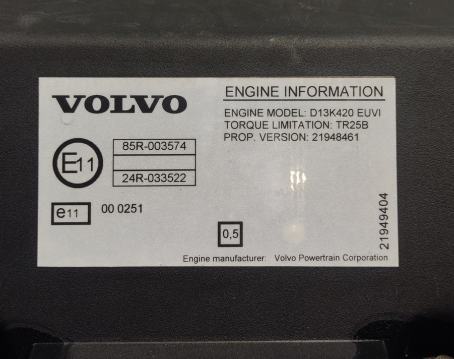 22070191 VOLVO Двигатель, D13K, 460 hp, Euro6, № XF403322, фото 10