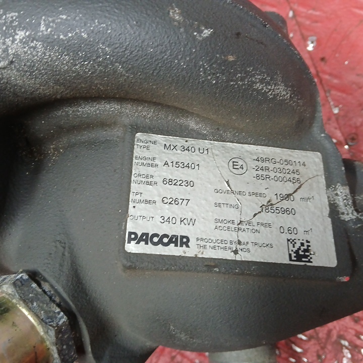 1853298 DAF Насос водяной, № XF458377, фото 3