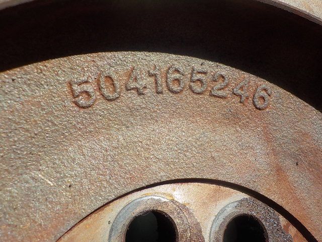504165245 IVECO Маховик, № XF124956, фото 4