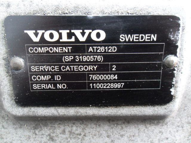 3190576 VOLVO АКПП, AT2612D, Без ретардера, № XF199876, фото 10