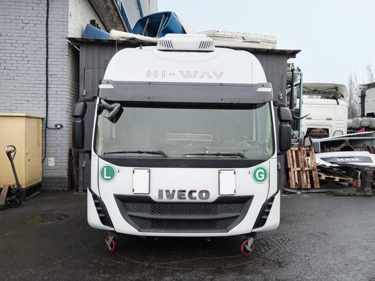 IVECO Кабина, AS, Красный, № XF438619, фото 1