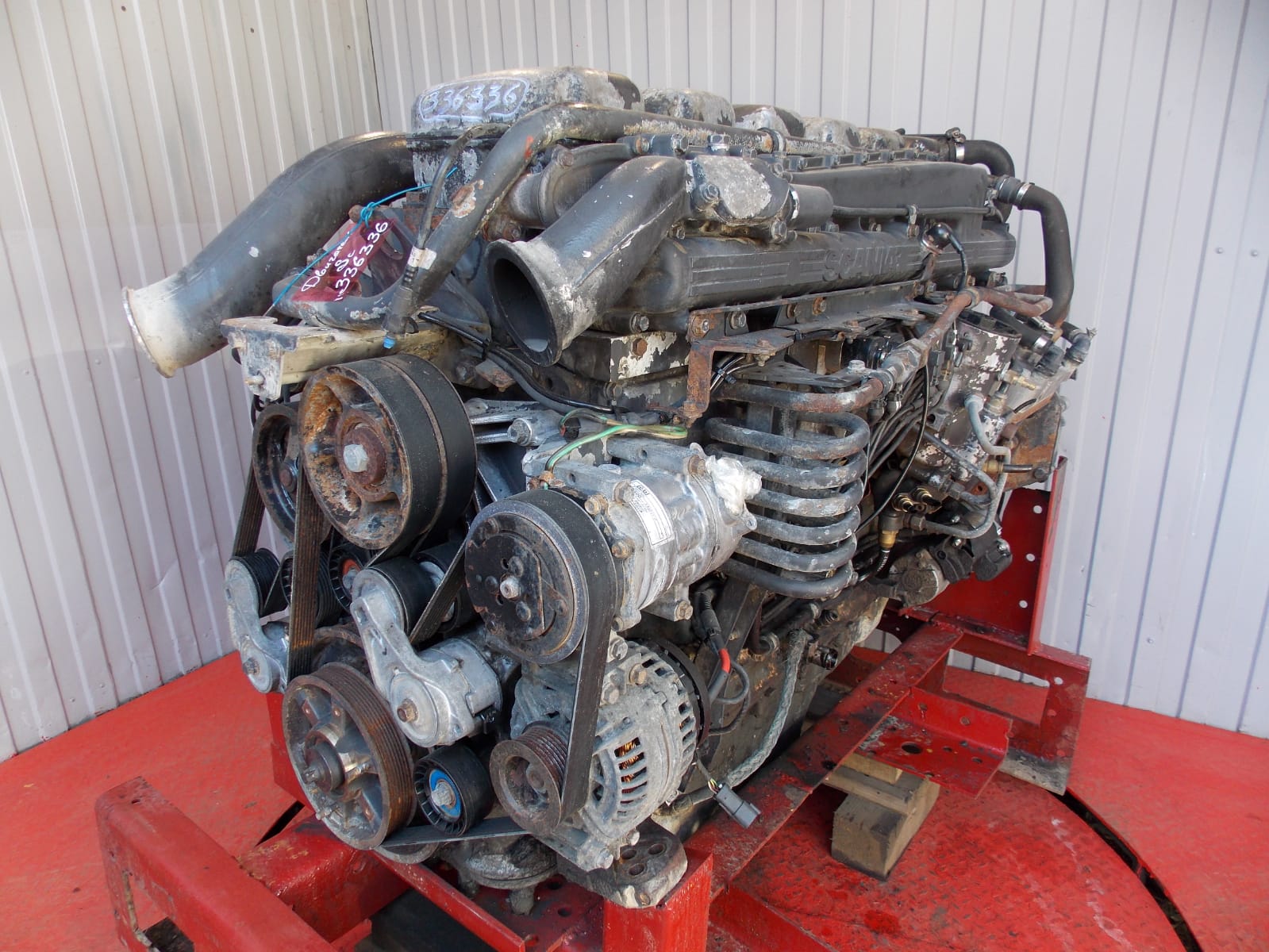 1794500 SCANIA Двигатель, HPI DC12, 13L01, 380 hp, Euro4, № XF336336, фото 1