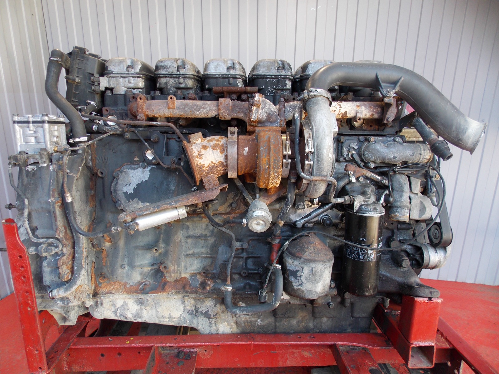 1794500 SCANIA Двигатель, HPI DC12, 13L01, 380 hp, Euro4, № XF336336, фото 6
