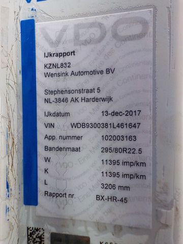 MERCEDES Кабина, Низкая L, № XF136896, фото 12