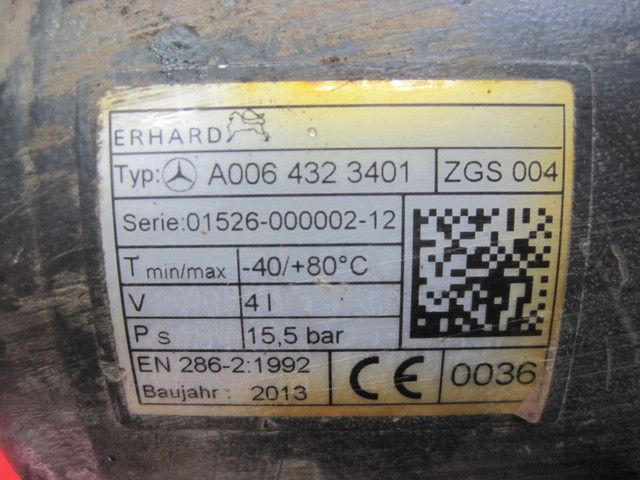 0064323401 MERCEDES Ресивер воздушный, № XF241126, фото 4