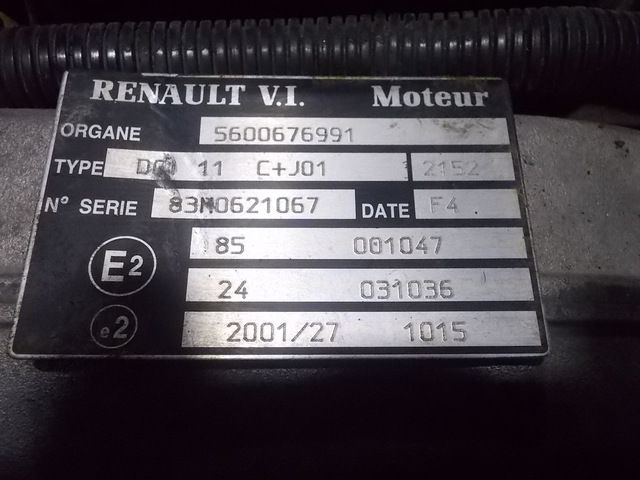 5600117803 RENAULT Двигатель, DCi11, 420 hp, Euro3, № XF86854, фото 10