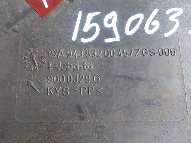 9438320045 MERCEDES Воздуховод, № XF159063, фото 4