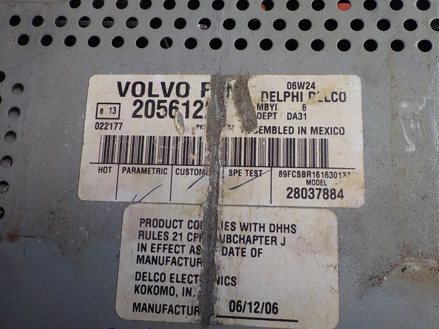 20561221 VOLVO Магнитола, № XF346607, фото 4