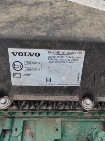 22070191 VOLVO Двигатель, D13K, 460 hp, Euro6, № XF285783, фото 9