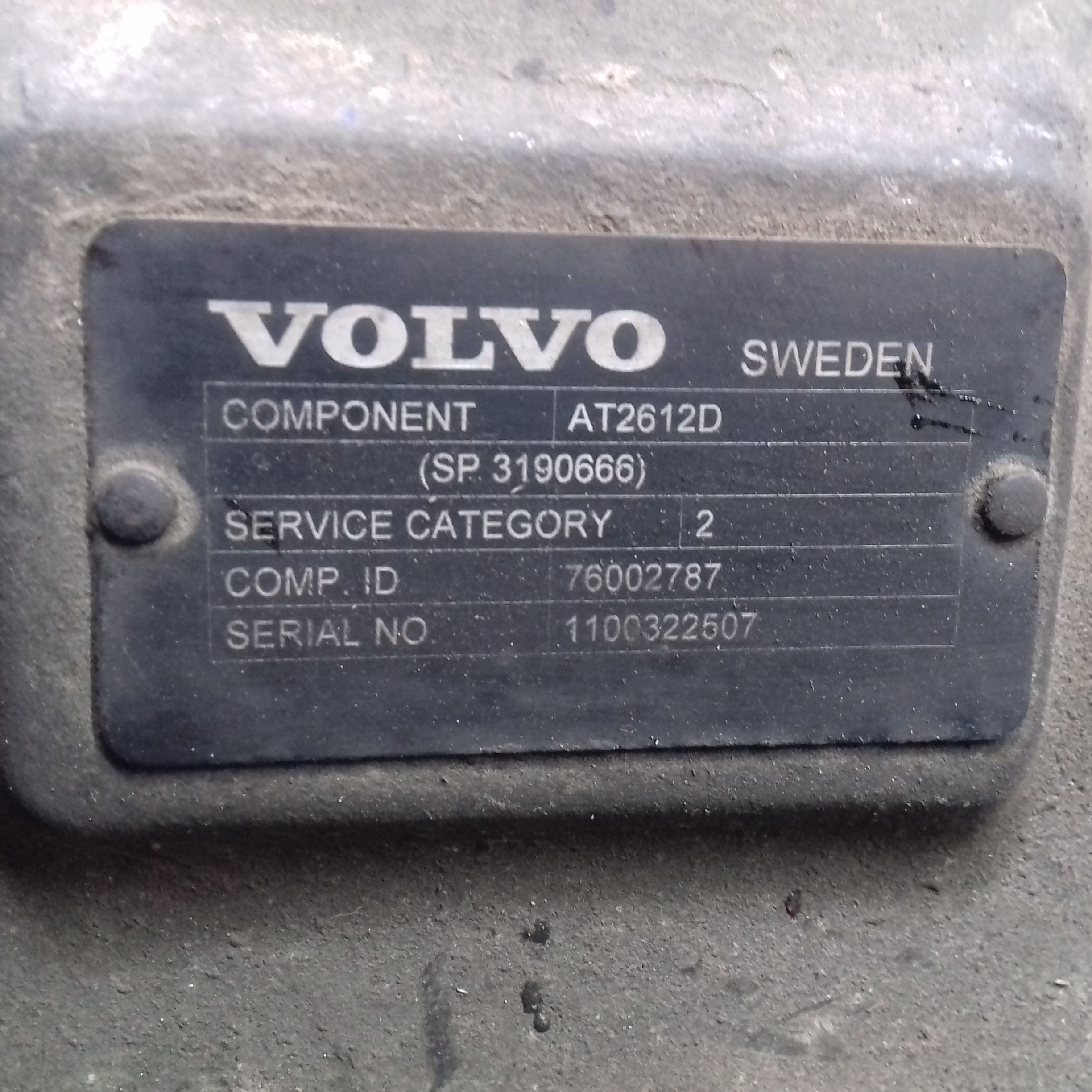 3190666 VOLVO АКПП, AT2612D, Без ретардера, № XF407828, фото 14