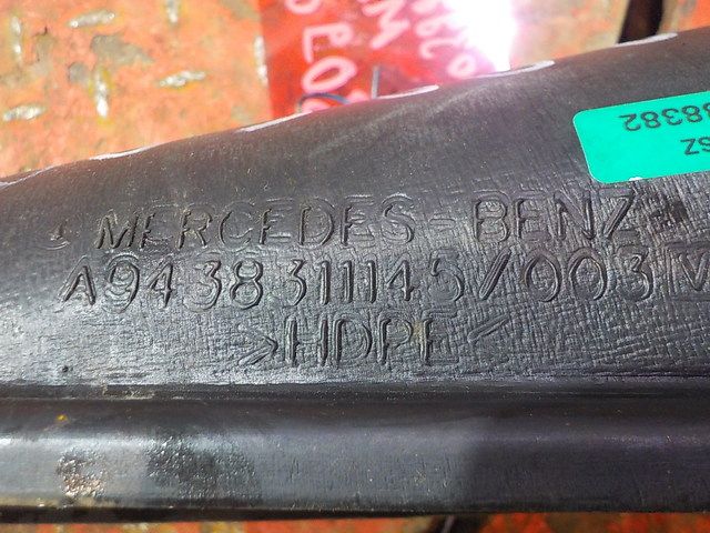 9438311145 MERCEDES Воздуховод, № XF309886, фото 4