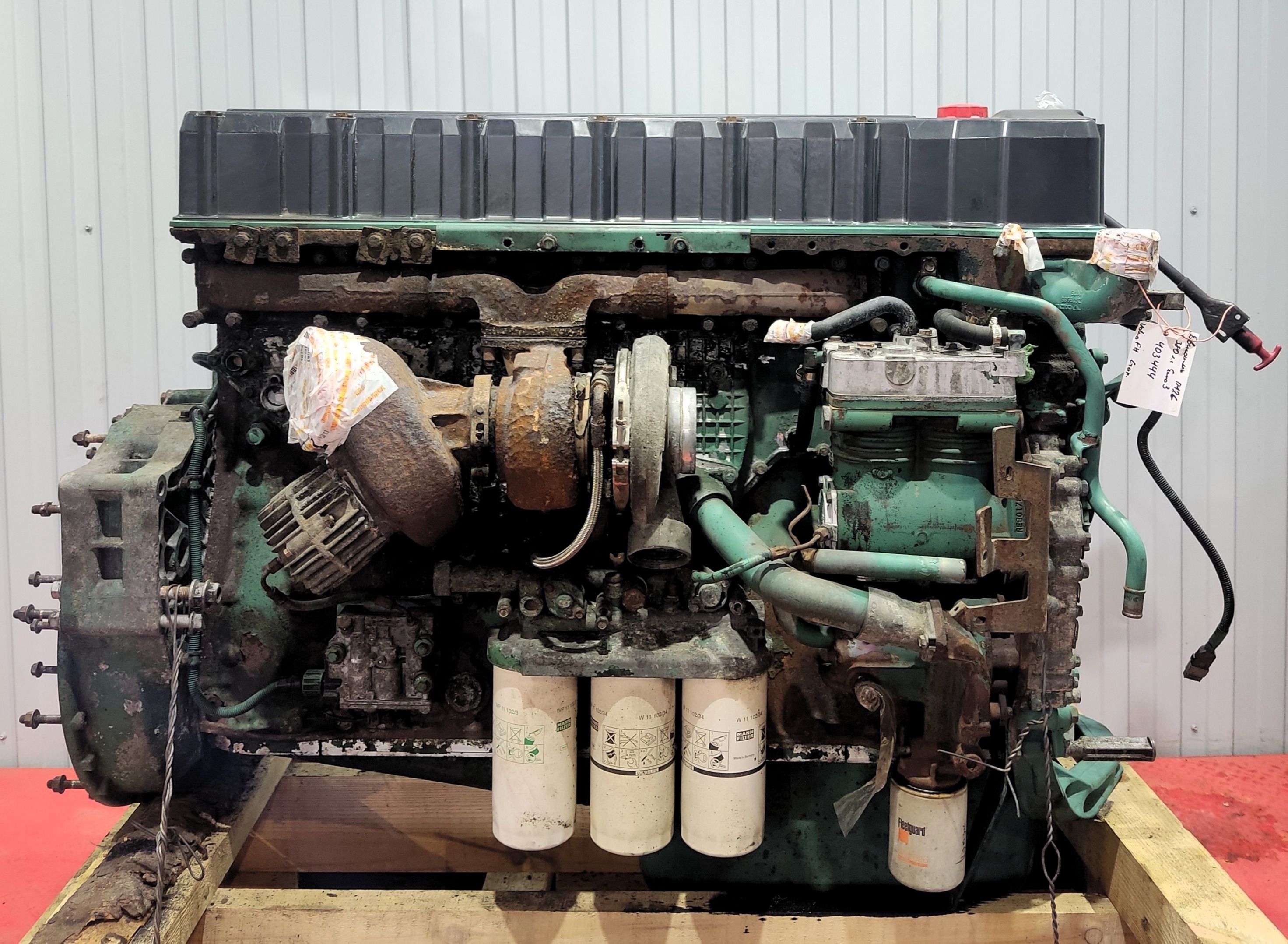 VOLVO Двигатель, D12C, 340 hp, Euro3, № XF403444, фото 6