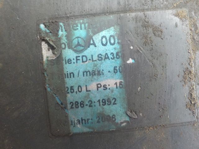0044324201 MERCEDES Ресивер воздушный, № XF223530, фото 4