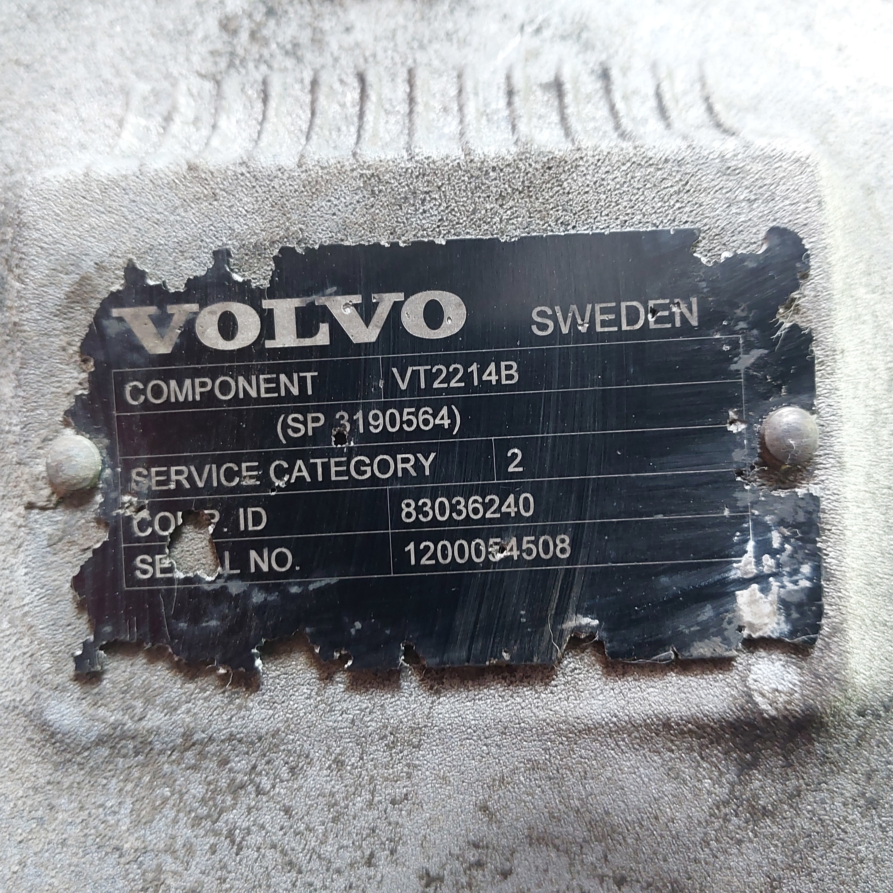 3190239 VOLVO КПП, VT2214B, Без ретардера, МКПП, № XF455583, фото 11