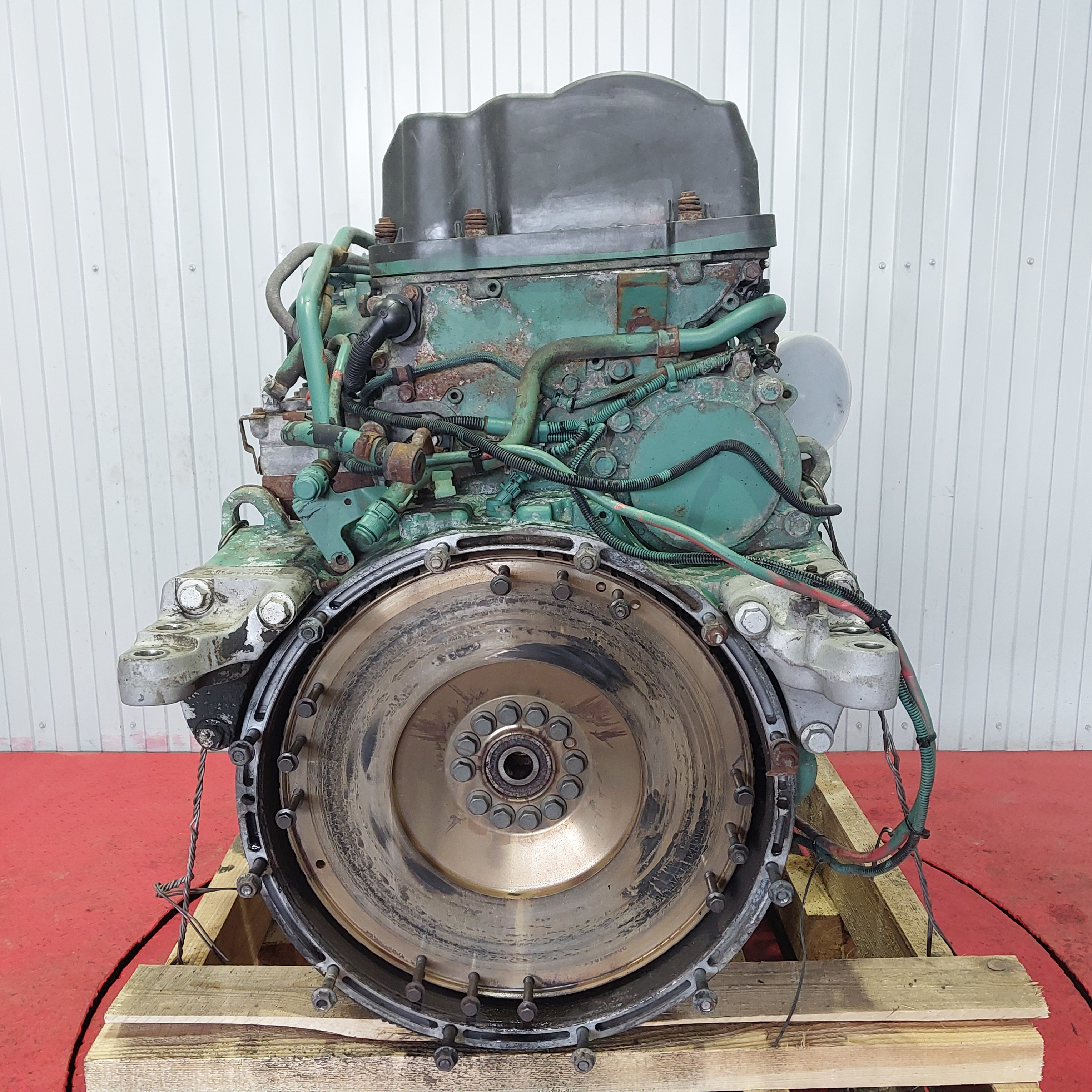 21184150 VOLVO Двигатель, D11A, № XF456027, фото 4