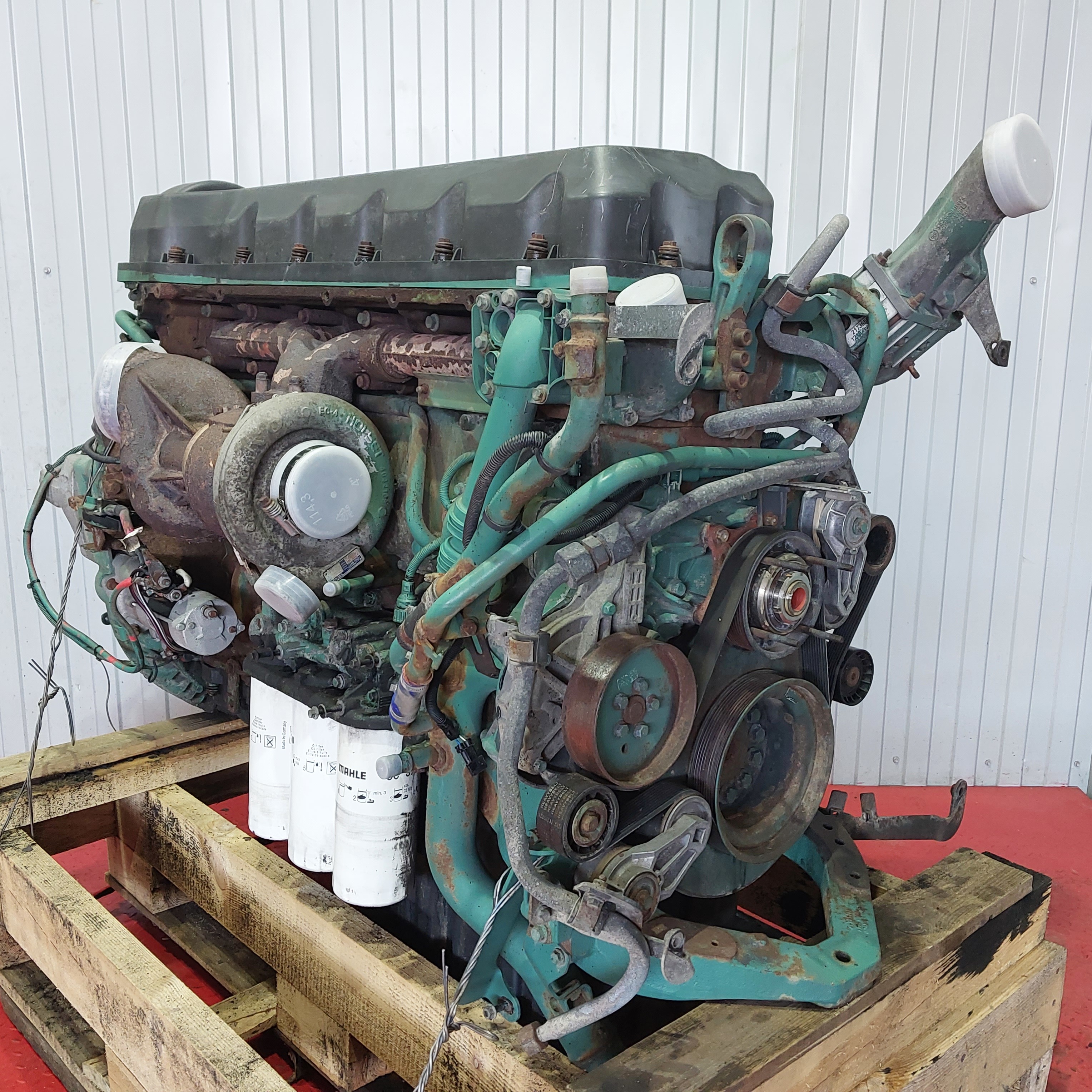21184150 VOLVO Двигатель, D11A, № XF456027, фото 7