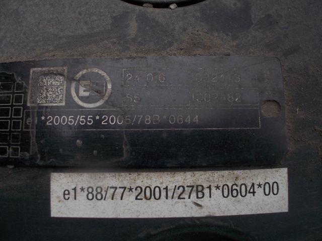 20978158 VOLVO Двигатель, D7E, № XF39582, фото 2