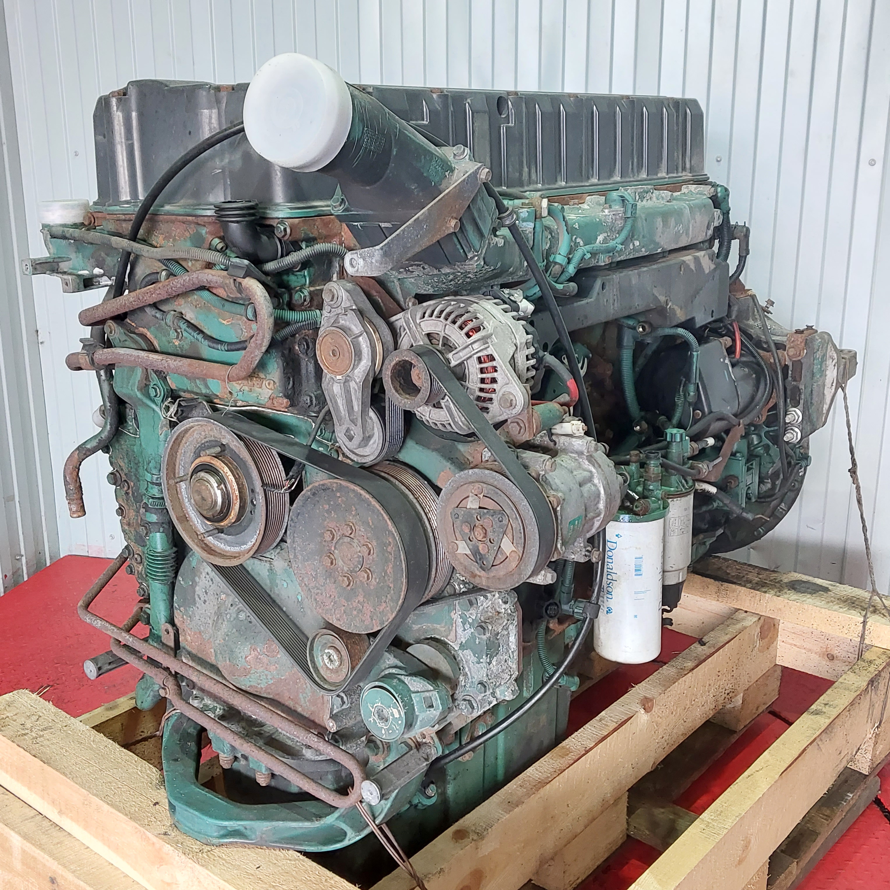 1639652 VOLVO Двигатель, D12D, 420 hp, Euro3, № XF462075, фото 1