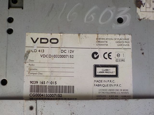 20928235 VOLVO Магнитола, № XF116603, фото 4
