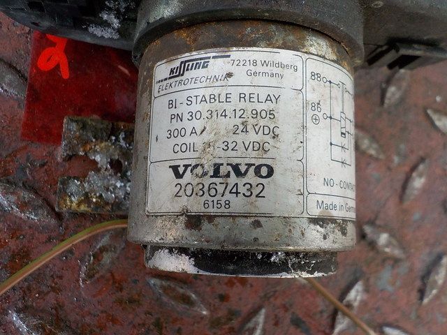 20367432 VOLVO Реле силовое, № XF101665, фото 4