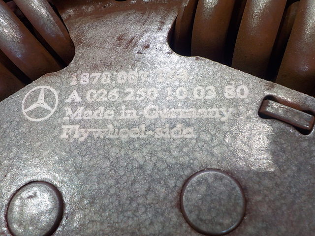 0262501003 MERCEDES Диск сцепления, № XF350713, фото 4